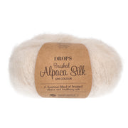 Drops Brushed Alpaca Silk Uni Colour 040 Marsepein