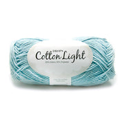 Drops Cotton Light Uni Colour 008 Ijsblauw