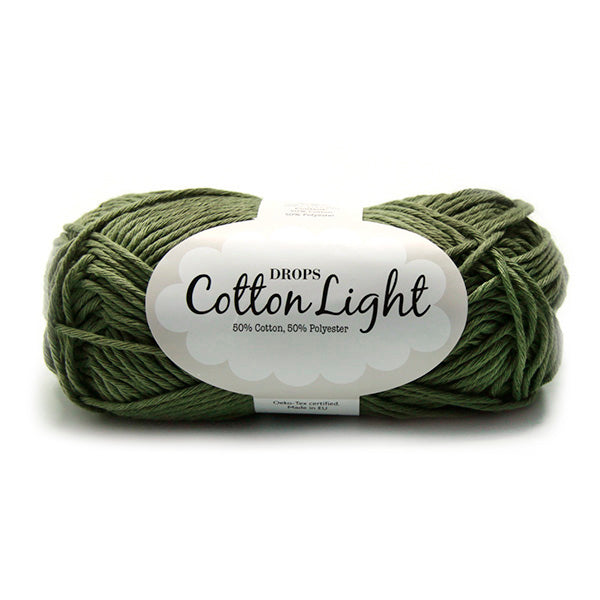 Drops Cotton Light Uni Colour 012 Kakigroen