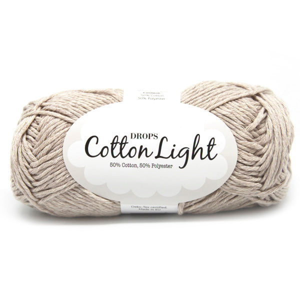 Drops Cotton Light Uni Colour 021 Lichtbeige