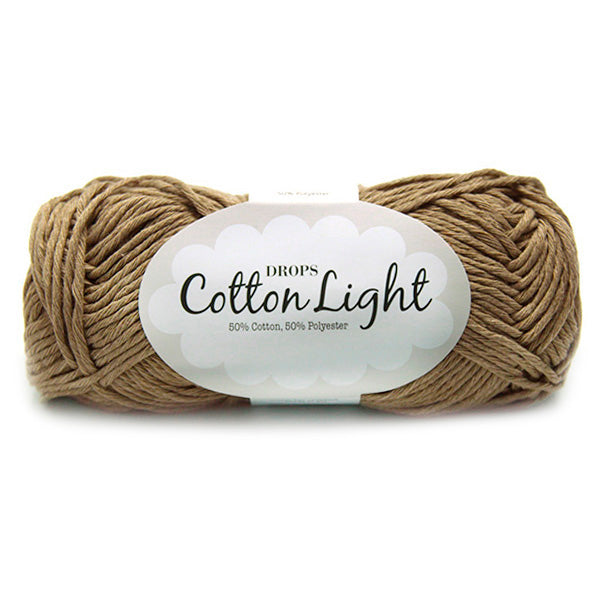 Drops Cotton Light Uni Colour 022 Kakibruin