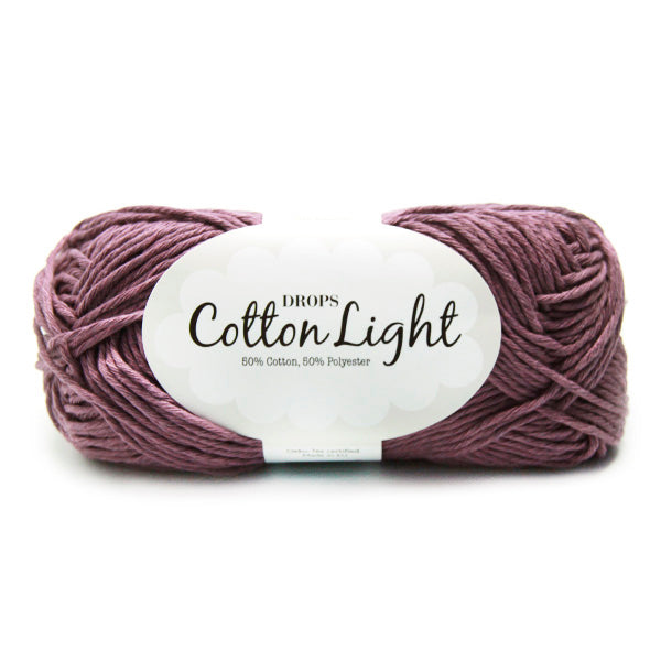 Drops Cotton Light Uni Colour 024 Druif