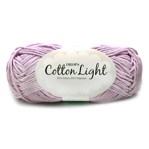 Drops Cotton Light Uni Colour 025 Licht Lila