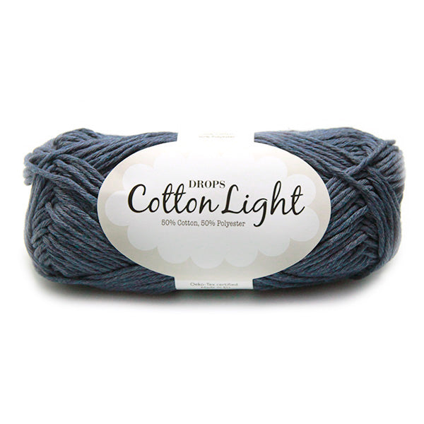 Drops Cotton Light Uni Colour 026 Dark Wash