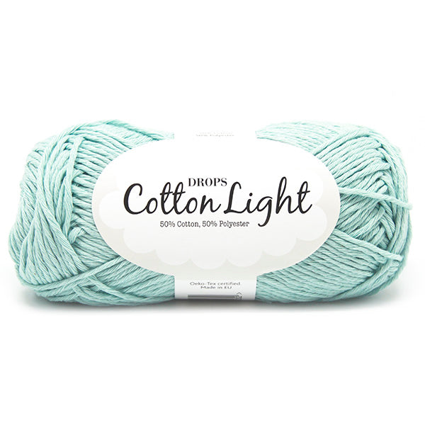 Drops Cotton Light Uni Colour 027 Mint