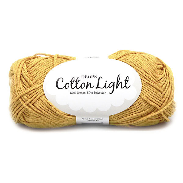 Drops Cotton Light Uni Colour 028 Oker