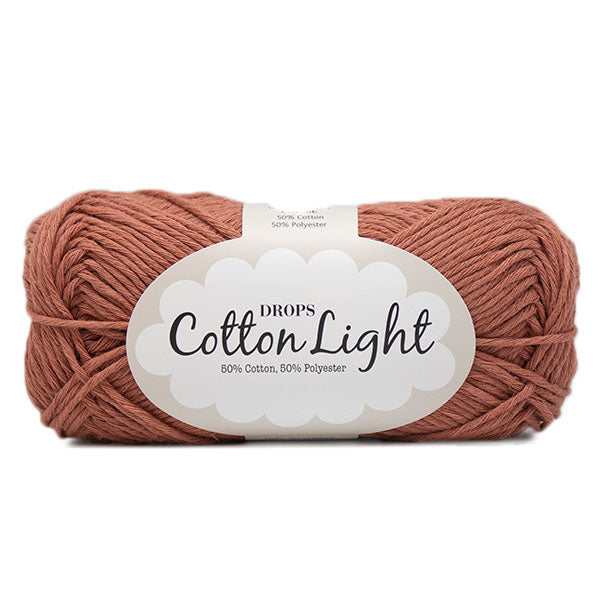 Drops Cotton Light Uni Colour 035 Roest