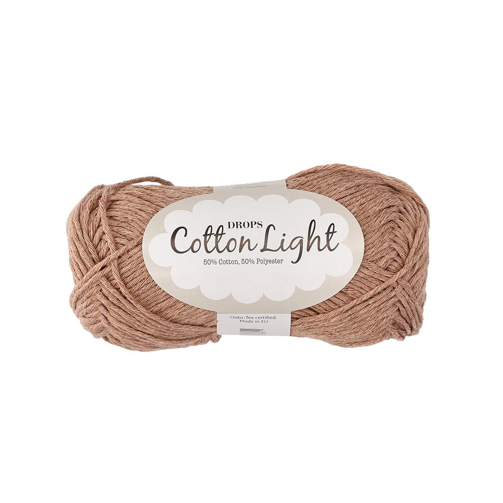 Drops Cotton Light Uni Colour 037 Amandel