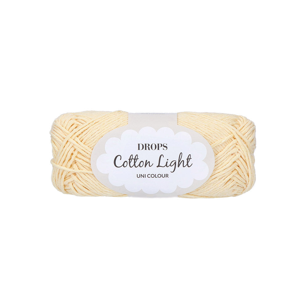 Drops Cotton Light Uni Colour 042 Vanille