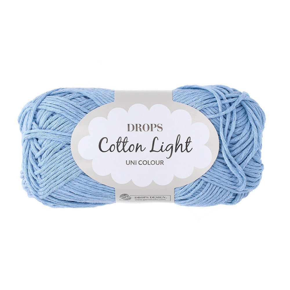 Drops Cotton Light Uni Colour 046 Light Wash