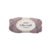 Drops Cotton Light Uni Colour 051 Bevroren Lavendel