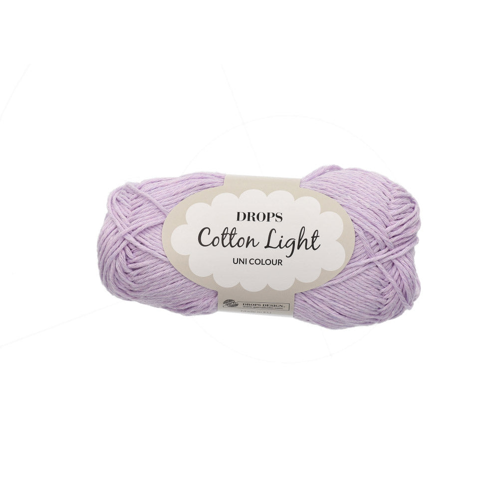 Drops Cotton Light Uni Colour 052 Zoete Orchidee
