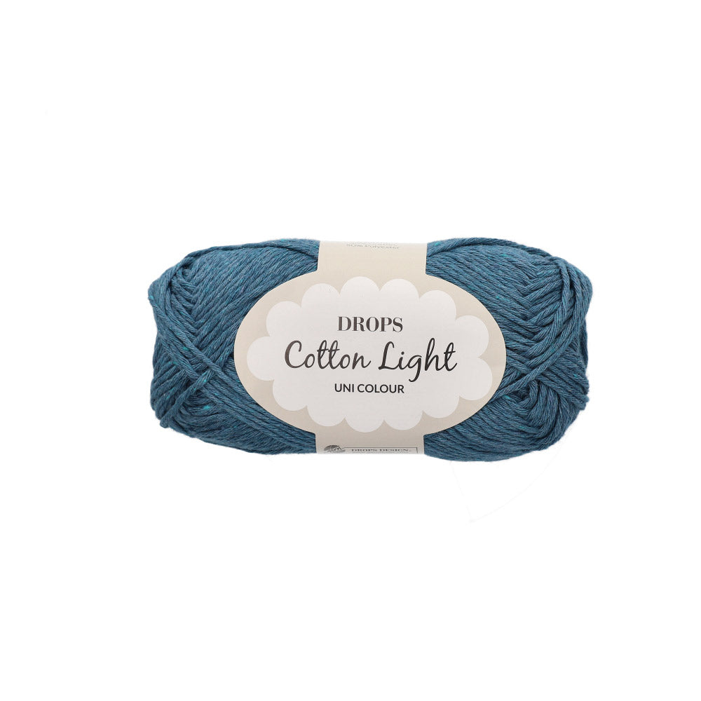 Drops Cotton Light Uni Colour 054 Petrol