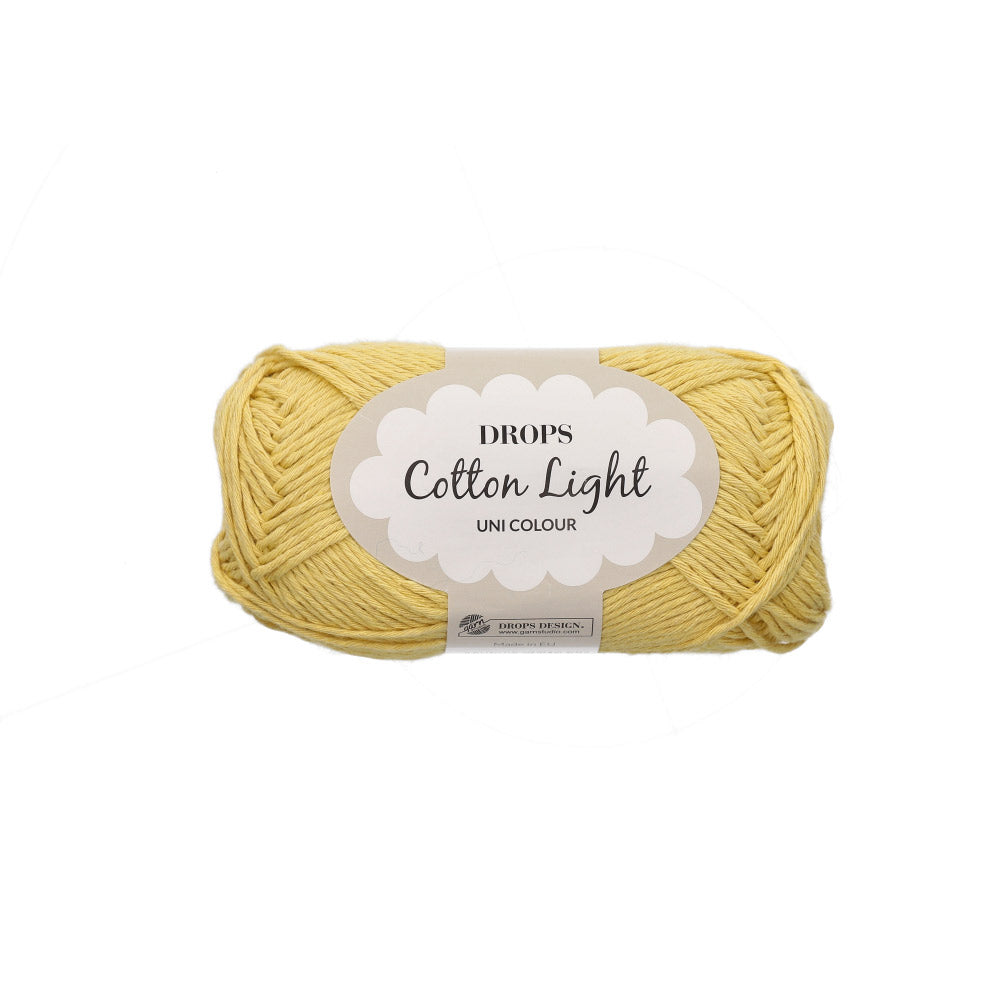 Drops Cotton Light Uni Colour 055 Citroen