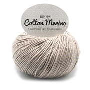 Drops Cotton Merino Uni Colour 03 Beige