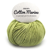 Drops Cotton Merino Uni Colour 10 Pistache