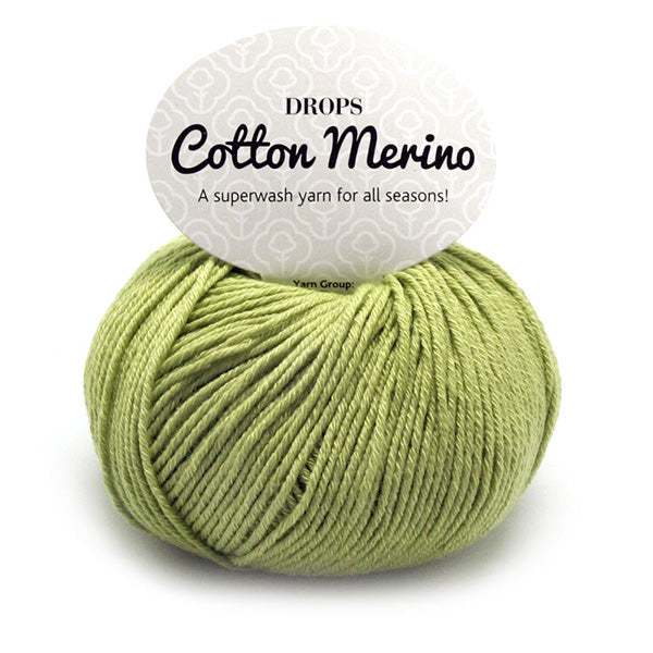 Drops Cotton Merino Uni Colour 10 Pistache