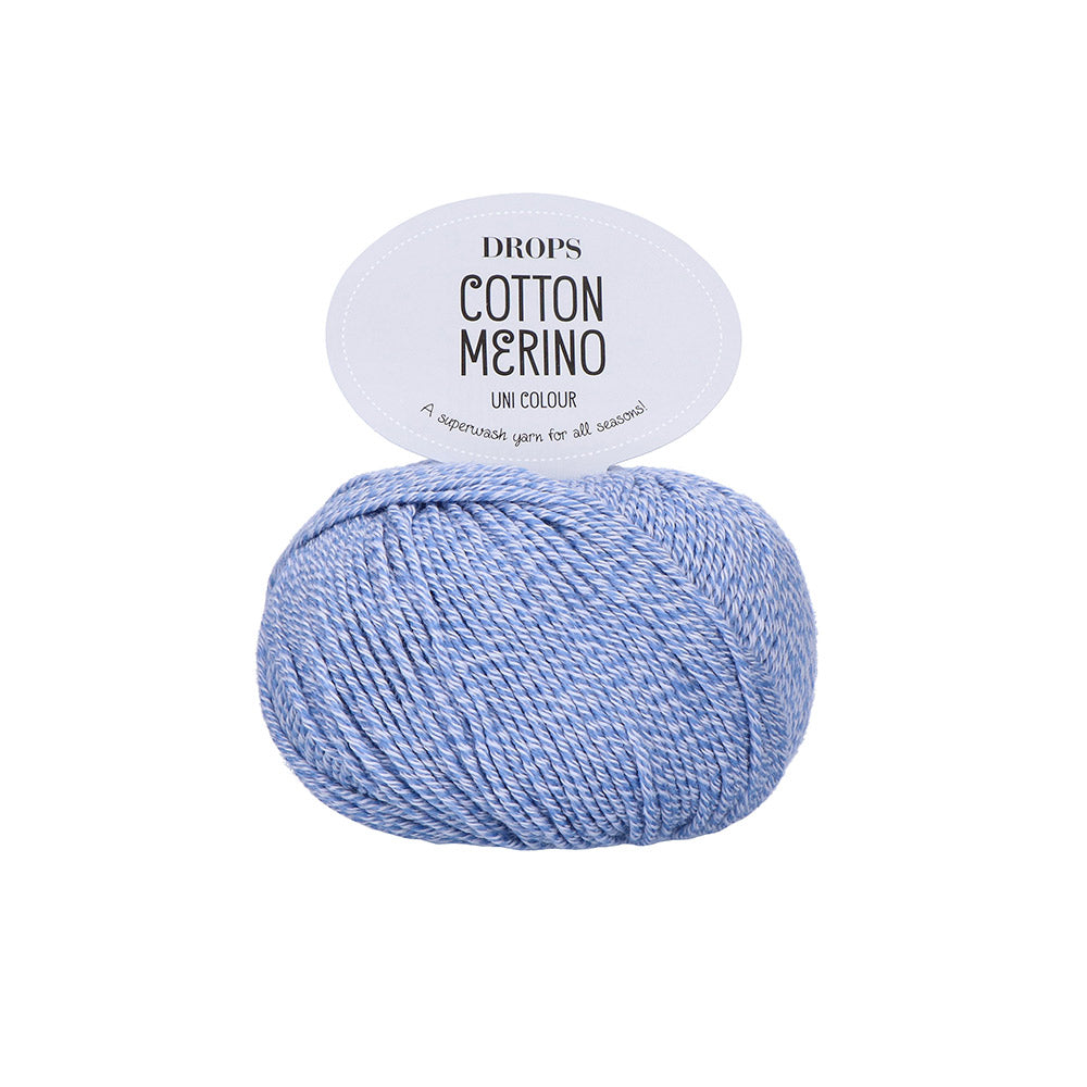 Drops Cotton Merino Uni Colour 30 Zeeglas
