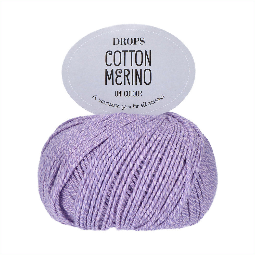 Drops Cotton Merino Uni Colour 31 Zoete Orchidee