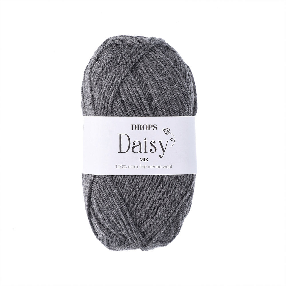 Drops Daisy Mix 005 Medium Grijs