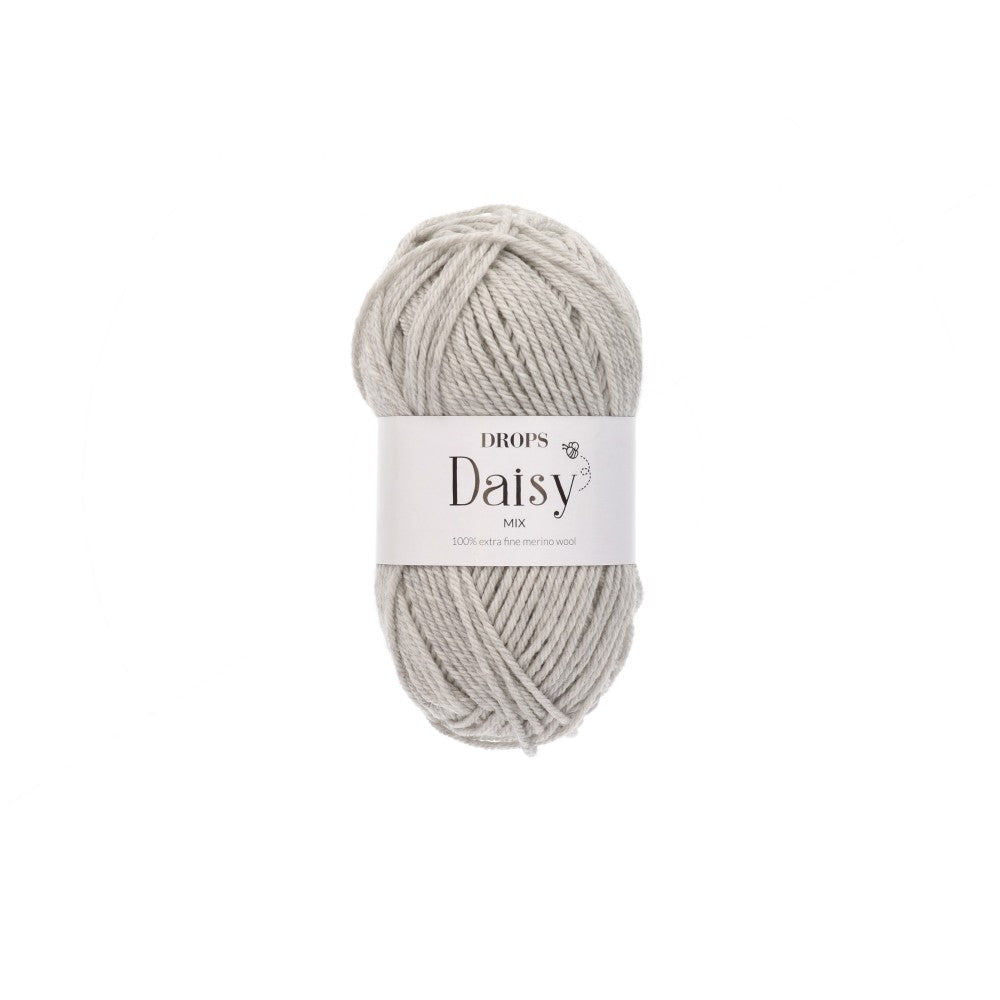 Drops Daisy Mix 027 Parelgrijs