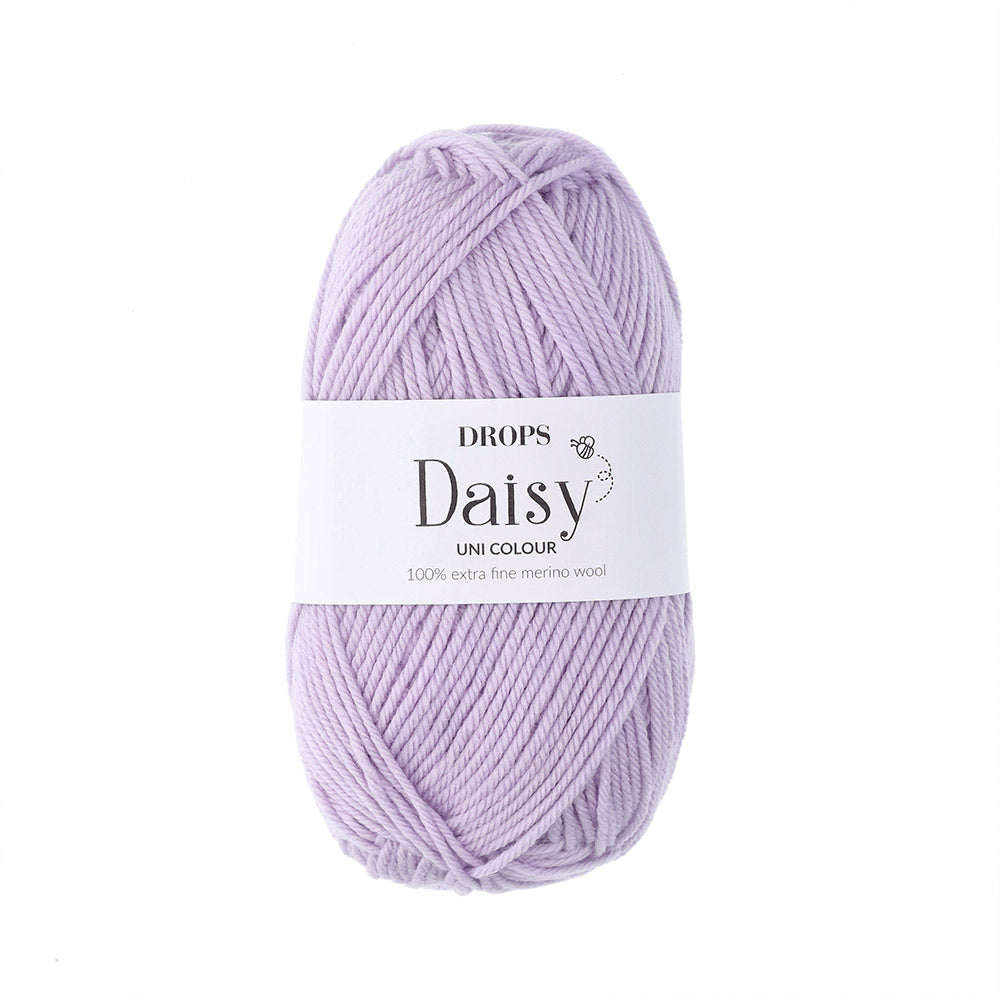 Drops Daisy Uni Colour 015 Licht Lavendel