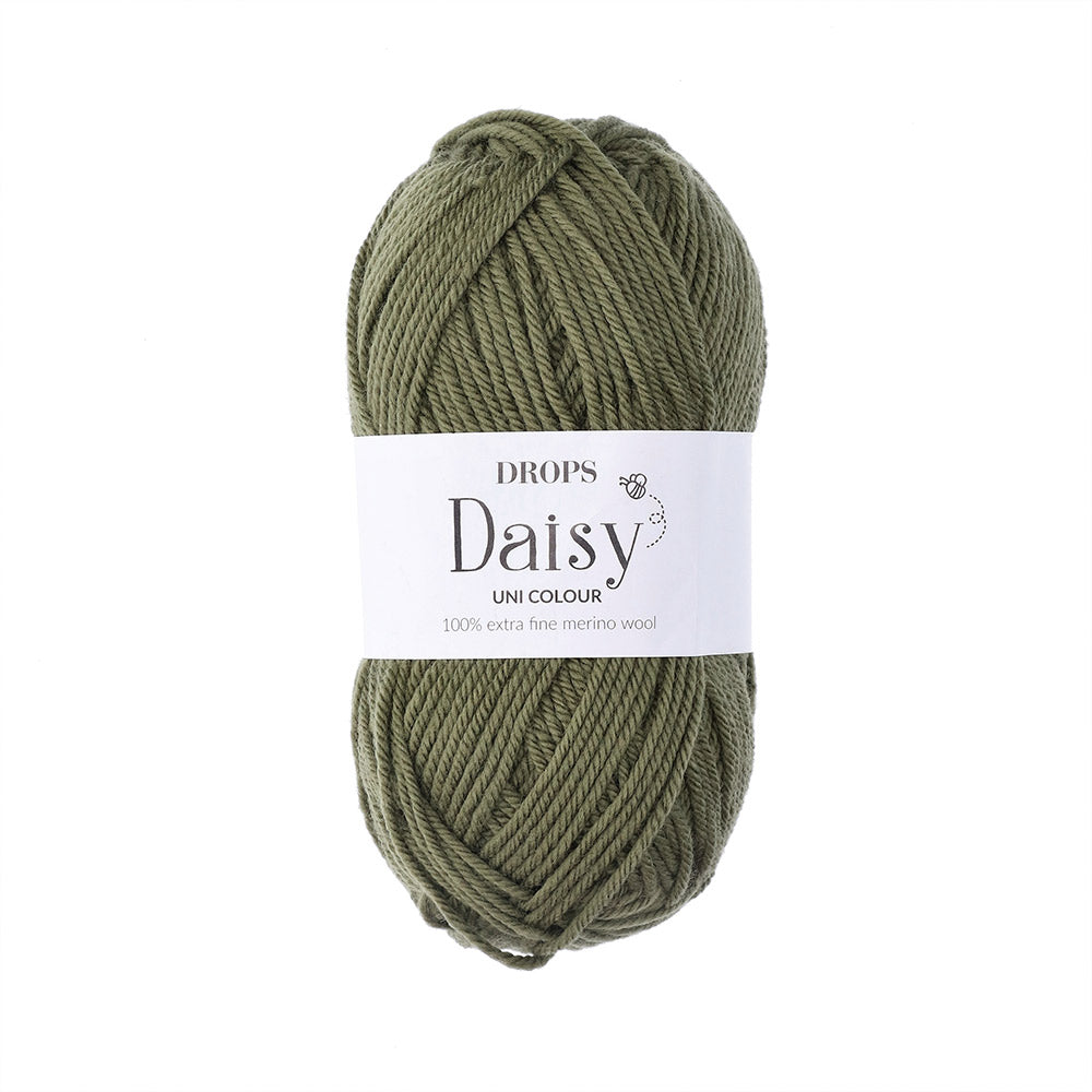 Drops Daisy Uni Colour 017 Mosgroen