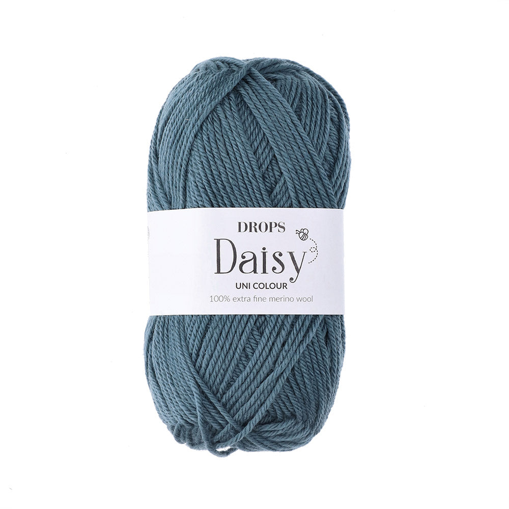 Drops Daisy Uni Colour 018 Donker Blauwgroen