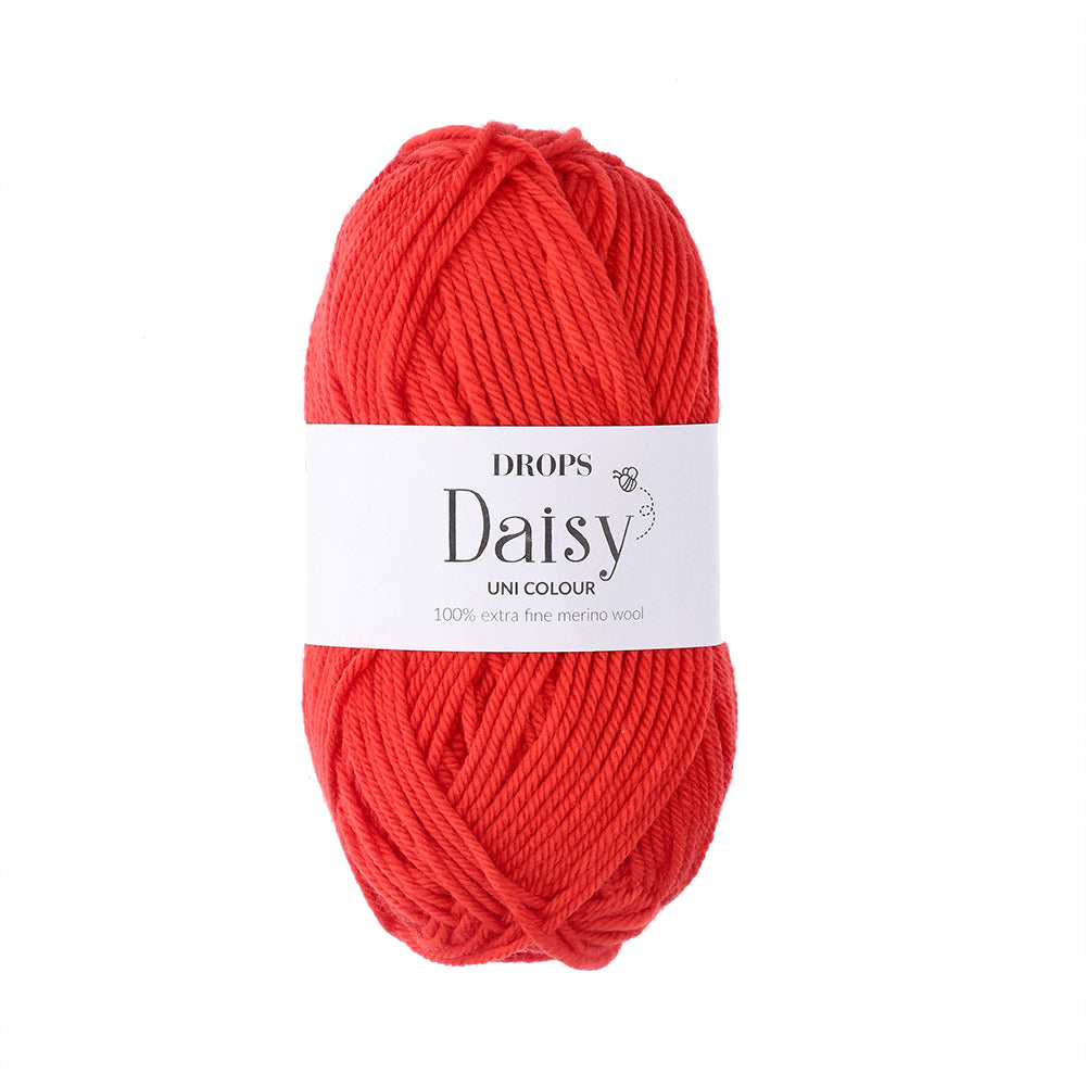 Drops Daisy Uni Colour 020 Rood