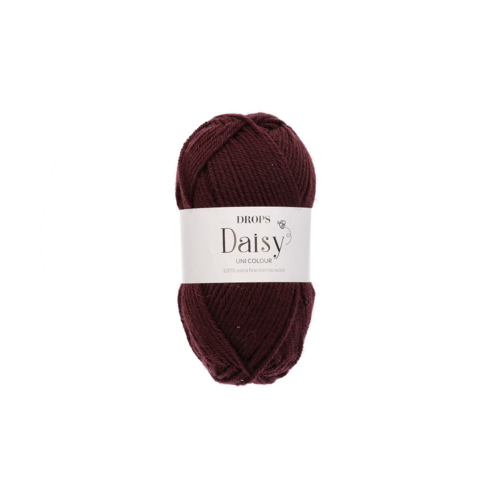 Drops Daisy Uni Colour 034 Donkere Druif