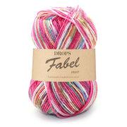 Drops Fabel Print 161 Pink Dream
