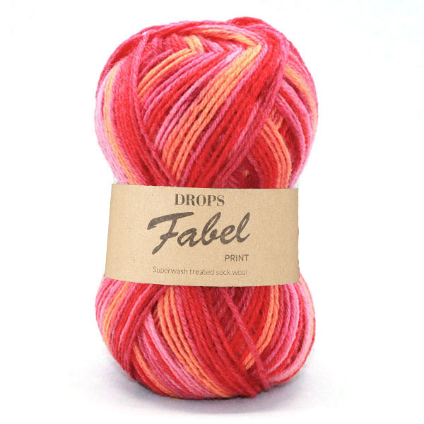 Drops Fabel Print 310 Sunset