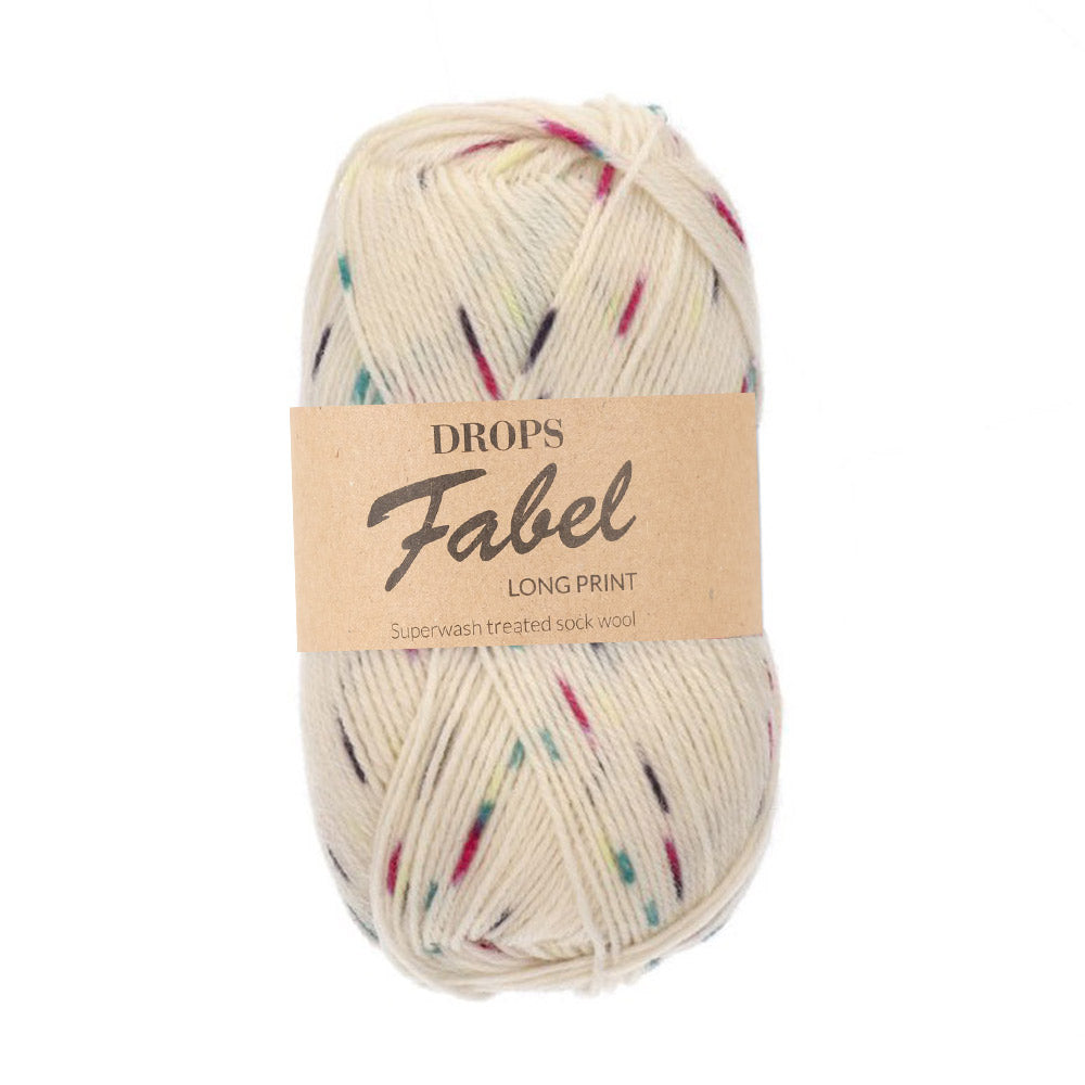 Drops Fabel Print 925 Berries and Cream