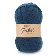 Drops Fabel Uni Colour 107 Blauw
