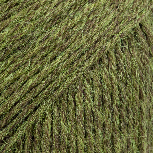 Drops Fabel Uni Colour 122 Donker Olijf