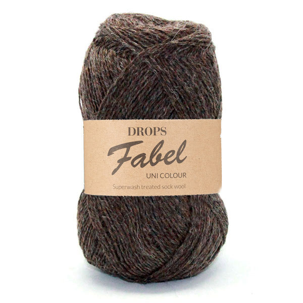 Drops Fabel Uni Colour 300 Bruin