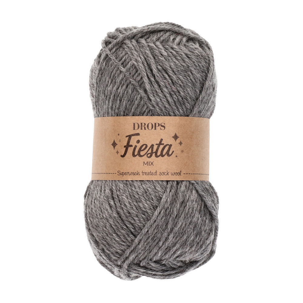 Drops Fiesta Mix 05 Medium Grijs
