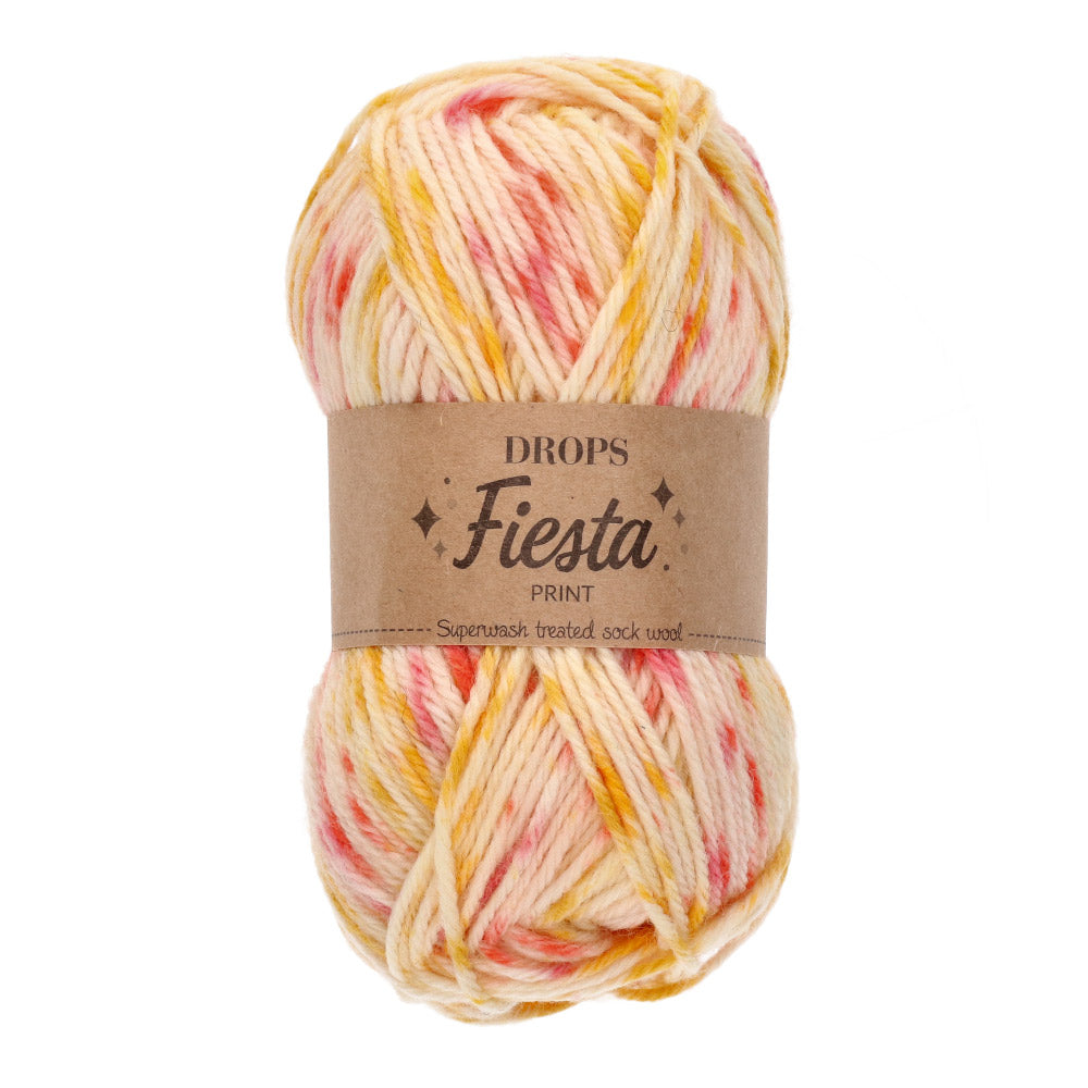 Drops Fiesta Print 17 Zonneschijn