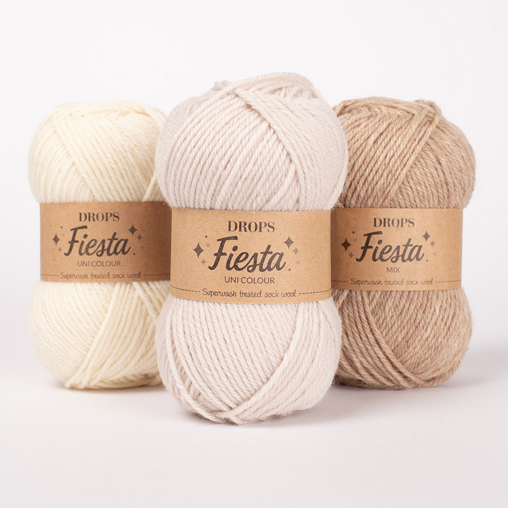Drops fiesta — gemaakt met Drops Fiesta Uni Colour
