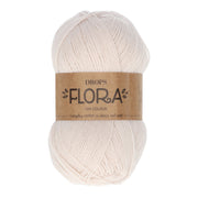 Drops Flora Uni Colour 22 Wittte mist