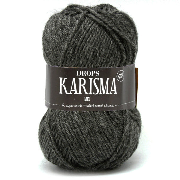 Drops Karisma Mix 016 Donkergrijs