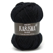 Drops Karisma Uni Colour 005 Zwart