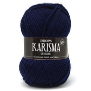 Drops Karisma Uni Colour 017 Marineblauw