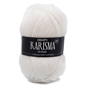 Drops Karisma Uni Colour 019 Wit