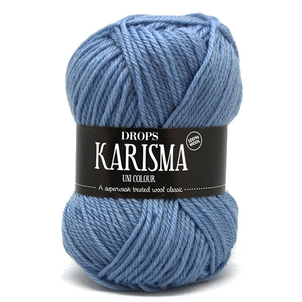 Drops Karisma Uni Colour 030 Lichtblauw