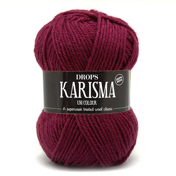 Drops Karisma Uni Colour 039 Donker oudroze