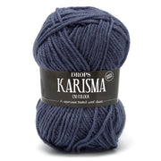 Drops Karisma Uni Colour 065 Denimblauw