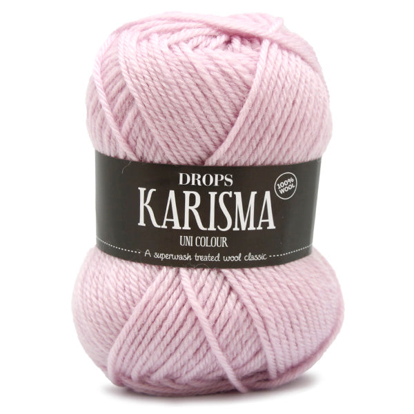 Drops Karisma Uni Colour 066 Licht pastelroze