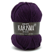 Drops Karisma Uni Colour 076 Donkerpaars