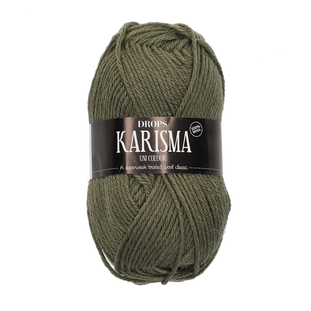 Drops Karisma Uni Colour 087 Mosgroen